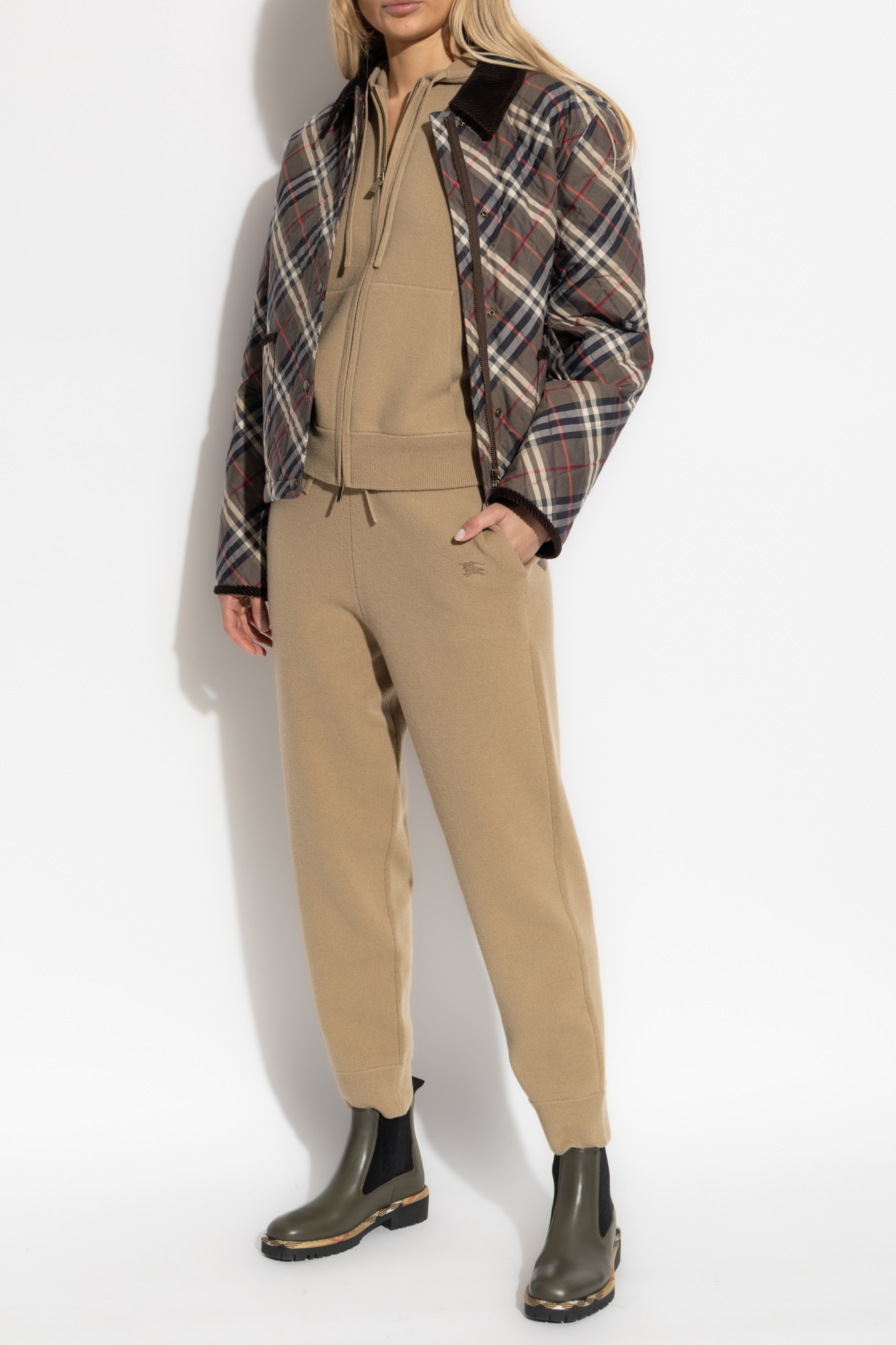 新品入荷 Cashmere Burberry sweatshirt Vitkac | Clothing Women's | ジャケット・アウター